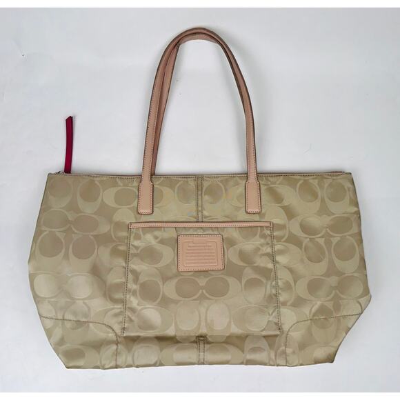 Coach Jacquard Tote Bag - Picture 1 of 11